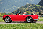 Triumph TR 4 einmal in Rot … - British Car Meeting 2015 in Mollis