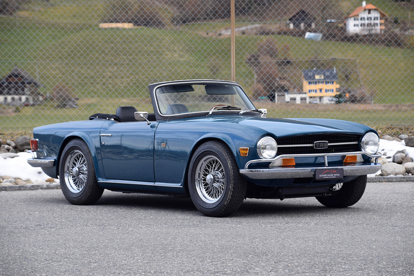 Triumph TR 6 (1970) - als Lot 66 an der Versteigerung der Oldtimer Galerie Toffen am 21. April 2018