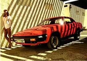 Triumph TR 7 (1976) - bereit für die Verbreitung in Europa