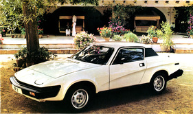 Triumph TR 7 (1978) - ein Modell in heller Farbe