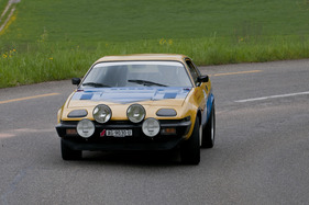 Triumph TR 7 (1978) - im Feld der Touren- und Sportwagen aus der Nachkriegszeit am GP Mutschellen 2012
