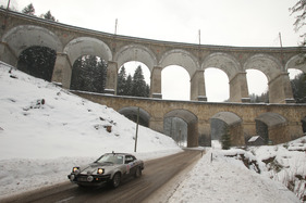 Triumph TR 7 (1981) - an der Aflenzer Winterclassic 2013