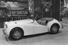 Triumph TR Prototyp (1952) - 'The New Sports Car' - erstmals präsentiert an der Earls Court Show