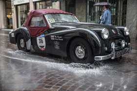 Triumph TR2 (1954) - an der Mille Miglia 2016