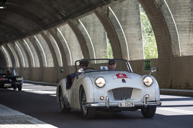 Triumph TR2 (1955) - an der 16. OCC Jungfrau-Rallye 2021