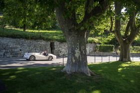 Triumph TR2 (1955) - an der 16. OCC Jungfrau-Rallye 2021