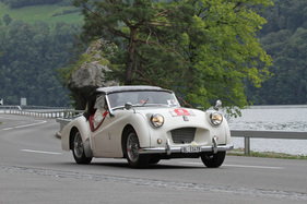 Triumph TR2 (1955) - an der OCC Jungfrau Rallye 2020