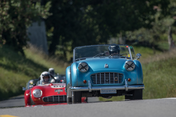 Triumph TR3 (1956) im Feld Sport- und Tourenwagen 1946-1965 am Grand Prix Suisse Berne Memorial 2018