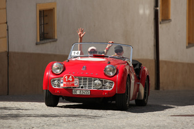 Triumph TR3 A (1958) - an der OCC Jungfrau Rallye 2015