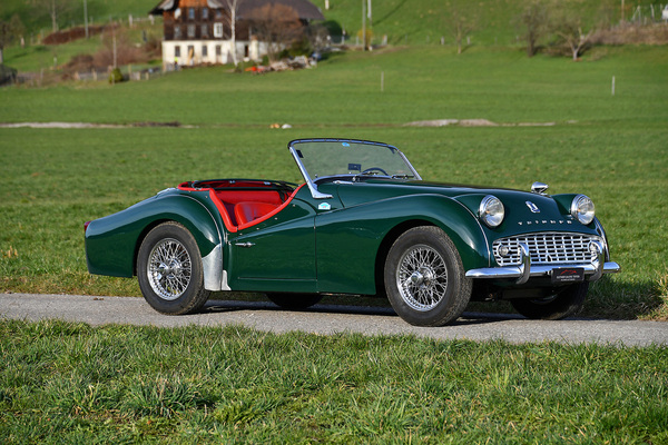 Triumph TR3 A (1959) - als Lot 148A angeboten an der Frühlingsversteigerung der Oldtimer Galerie Toffen am 25. März 2023