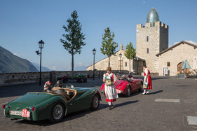 Triumph TR3B (1962) - an der 16. OCC Jungfrau-Rallye 2021
