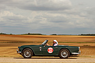 Triumph TR4 (1963) an der RAID Suisse-Paris 2016