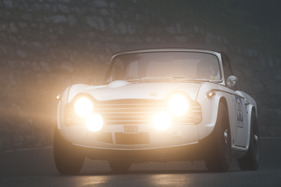 Triumph TR5 (1968) - am Bergrennen Arosa ClassicCar 2012