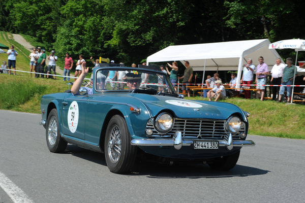 Triumph TR5 (1968) - am Gaisbergrennen 2015