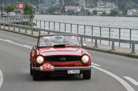 Triumph TR6 (1971) - an der OCC Jungfrau Rallye 2020