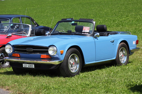 Triumph TR6 (1971) - in BAby-Blau - BCM Mollis 2019