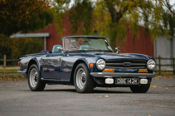 Triumph TR6 (1972) - als Lot 731 angeboten anlässlich Silverstone Auctions “NEC Classic Motor Show Sale" am 12. November 2022