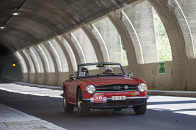 Triumph TR6 (1973) - an der 16. OCC Jungfrau-Rallye 2021