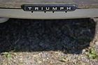 Triumph TR6 (1974) - deutlich beschriftet