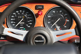 Triumph TR6 (1974) - roter Bereich unter 6000 U/min