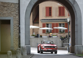 Triumph TR6 (1975) - an der OCC Jungfrau Rallye 2020