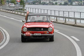 Triumph TR6 (1975) - an der OCC Jungfrau Rallye 2020