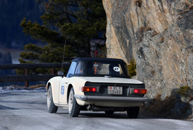 Triumph TR6 (1976) - am Winter-RAID 2015