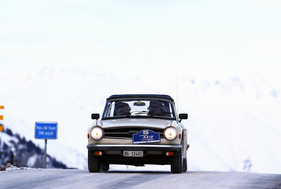 Triumph TR6 (1976) - am Winter-RAID 2015