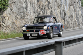 Triumph TR6 PI (1972) - an der OCC Jungfrau Rallye 2020