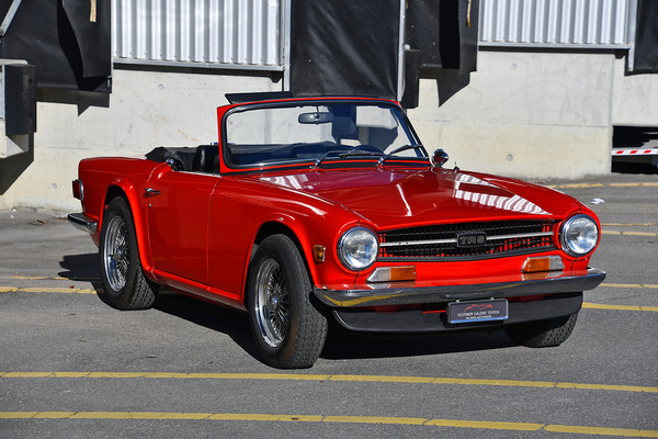 Triumph TR6 Roadster (1973) - als Lot 152 angeboten an der Versteigerung der Oldtimer Galerie in Toffen am 26. März 2022