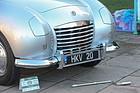 Triumph TRX Prototyp (1949) - Starten mit massiver Startkurbel - 21. Classic-Gala Schwetzingen 2025