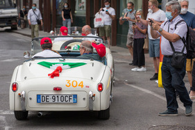 Triumph Tr3 Sports (1956) - an der Mille Miglia 2021