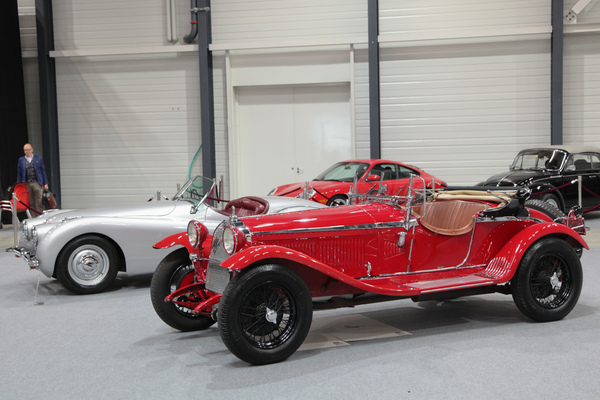 Trotz einigen Interessenten wurden im Saal nicht mehr als 1,2 Millionen Franken für den herrlichen Alfa Romeo 6C 1750 GS Spider Zagato von 1930 geboten  - Versteigerung Galerie Fischer Classic Car anlässlich der Swiss Classic World in Luzern am 28. Mai 2016