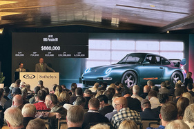 Trotz hohem Gebot nicht verkaufter Porsche 911 Restomod - RM Sotheby's Arizona Versteigerung 2025
