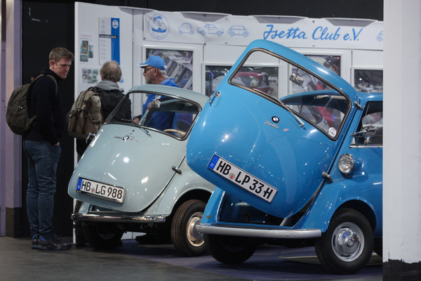 Türen auf, beim Isetta-Club - Bremen Classic Motorshow 2019