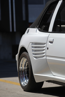 Tuning an einem Peugeot 205 CTI - 2. TCS Youngtimer und Classictreffen in Pratteln 2016