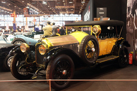 Turcat-Méry Model MJ Boulogne Roadster (1913) - Chassisnummer 1103, auf dem Stand von Fiskens - Rétromobile Paris 2014