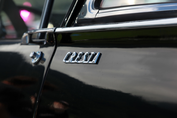 Typenschriftzug auf einem Vauxhall Cresta - British Car Meeting (BCM) Mollis 2022