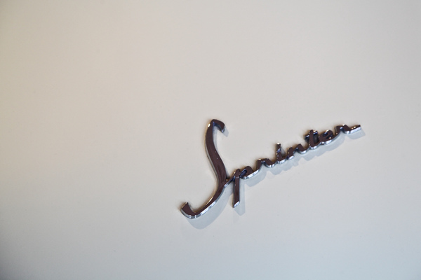 Typenschriftzug des Toyota Sprinter - 50 Jahre Toyota Schweiz Sonderschau