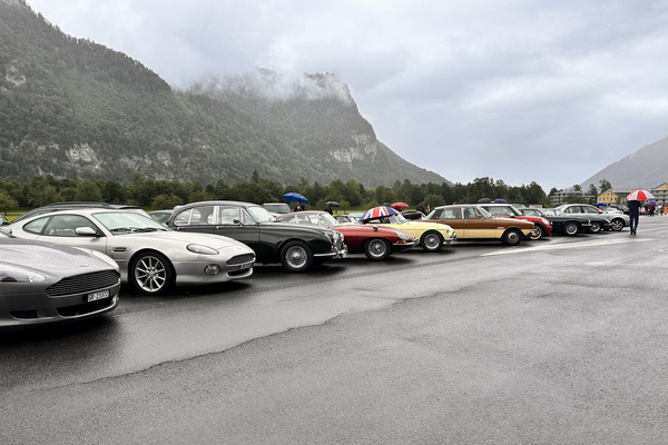 Image: Typical Mollis - cars from the New Mini to the Aston Martin - 43rd British Car Meeting Mollis 2024