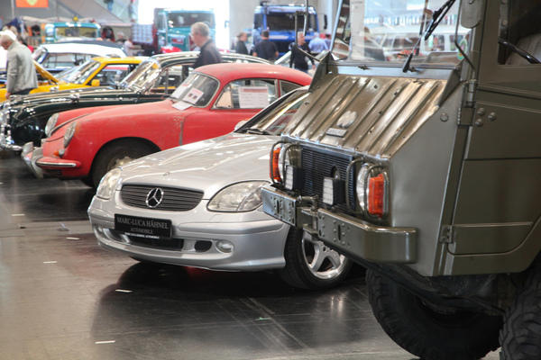 Typisch für Salzburg - Pinsgauer und Mercedes-Youngtimer - Classic Expo Salzburg 2019