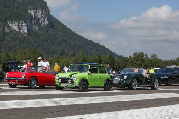 Typisches Farbenspiel am BCM - British Car Meeting (BCM) Mollis 2022