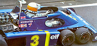Bild: Tyrell P34 Formel 1 – Jody Scheckter im Tyrell P34