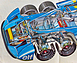 Tyrell P34 Formel 1 – Zwei Füsse zwischen vier Rädern (© Archiv: Gerhard Schütz, 1976) Tyrell P34 Formel 1 – Zwei Füsse zwischen vier Rädern (© Archiv: Gerhard Schütz, 1976)
