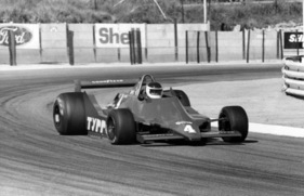 Tyrrell 009 (1979) - Jean Pierre Jarier konnte die Lotus in Schach halten beim GP Kyalami (Südafrika)