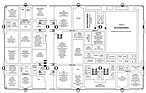 Übersichtsplan / Hallenplan Genfer Automobilsalon 1983