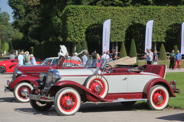 US-Vorkriegsklassiker mit Schwiegermuttersitz - Classic-Gala Schwetzingen 2021