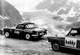 Über die Pässe - NSU Wankel Spider kontra Triumph Spitfire MK II im hobby Super-Test