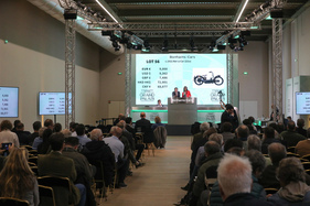 Übersichtlicher Auktionssaal - Bonhams Paris Versteigerung 2025