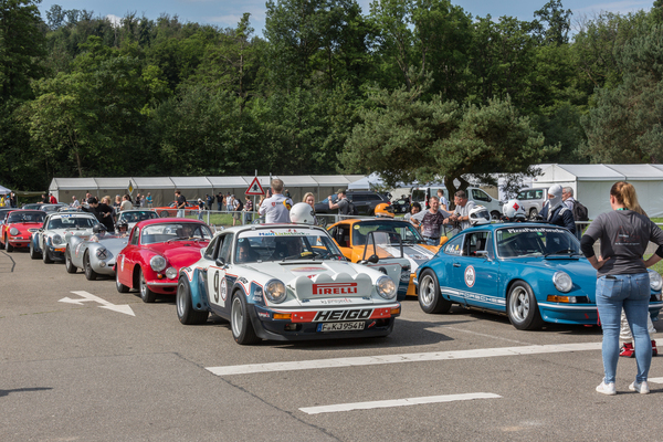 Image: Predominantly Porsche starting field in Group A9 - Solitude Revival 2024